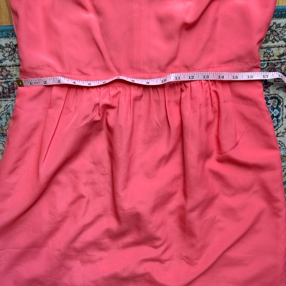 J Crew Factory Womens Cami Dress Coral Size 12 Y2K - Picture 5 of 8